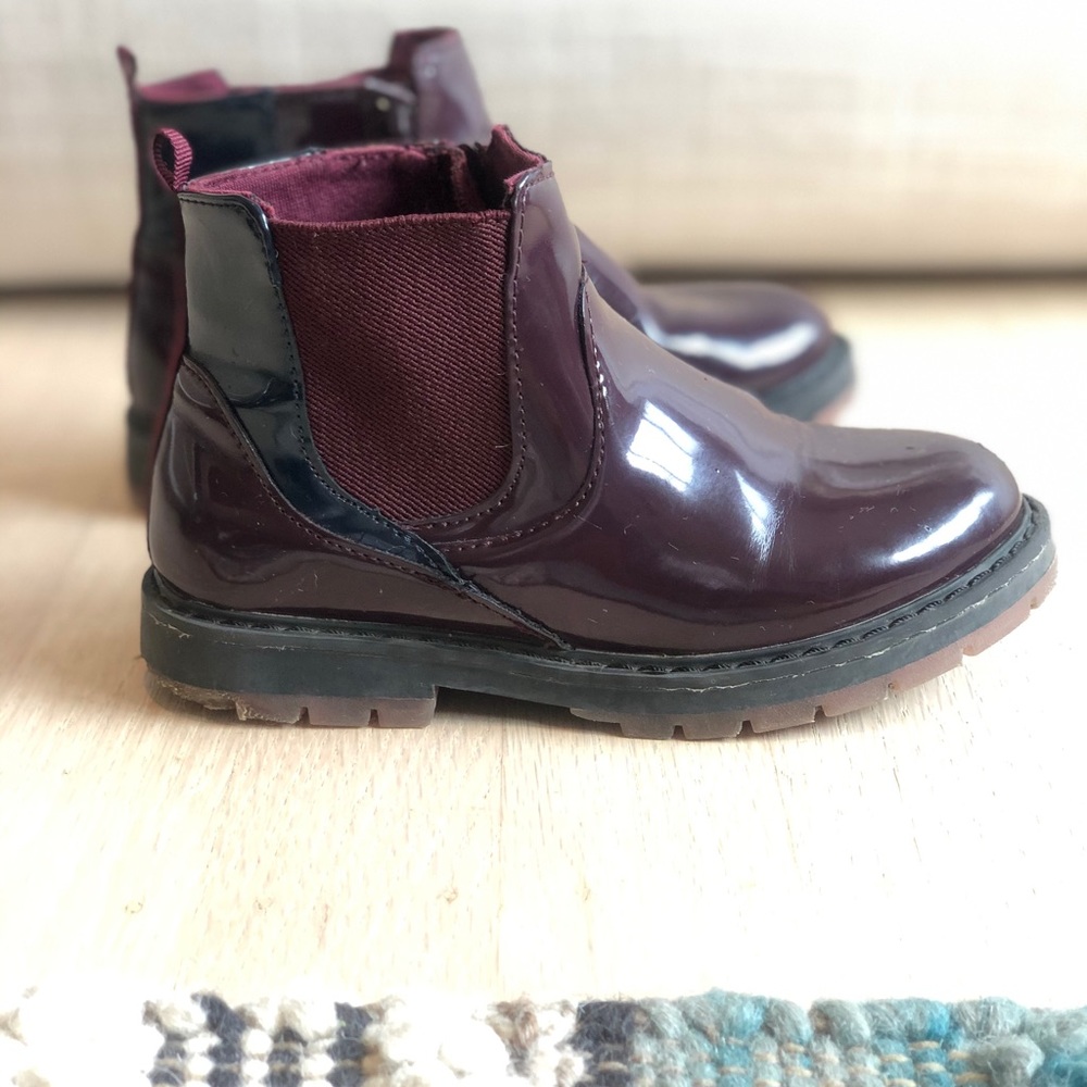 Zara Ox Blood Boots
